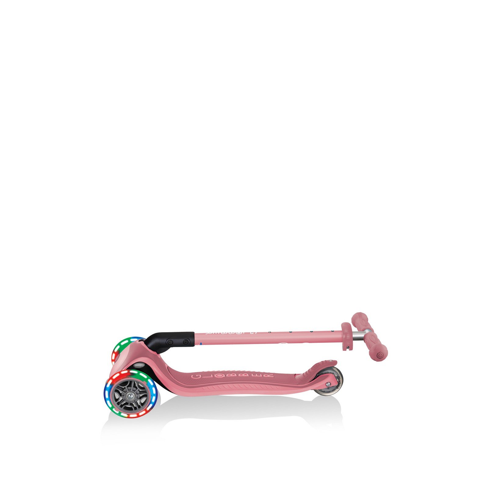 Самокат Globber Primo foldable plus lights, колеса з підсвічуванням, пастельно-рожевий (439-210) - фото 10