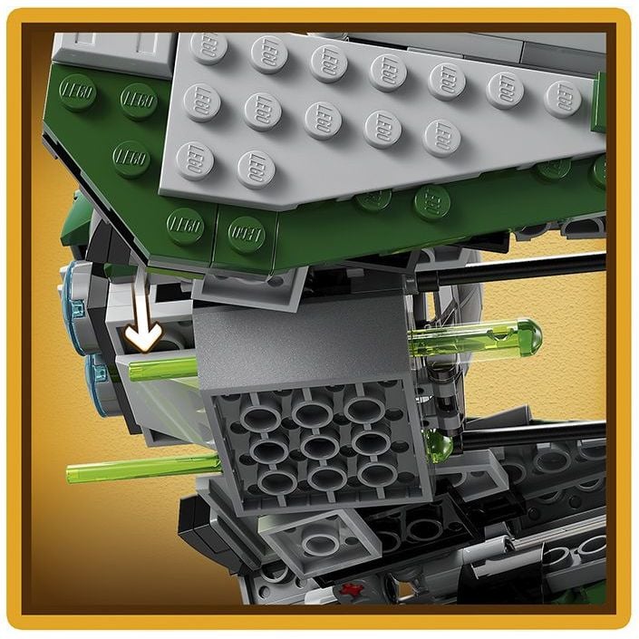 Конструктор LEGO Star Wars Джедайський винищувач Йоди, 253 деталі (75360) - фото 5