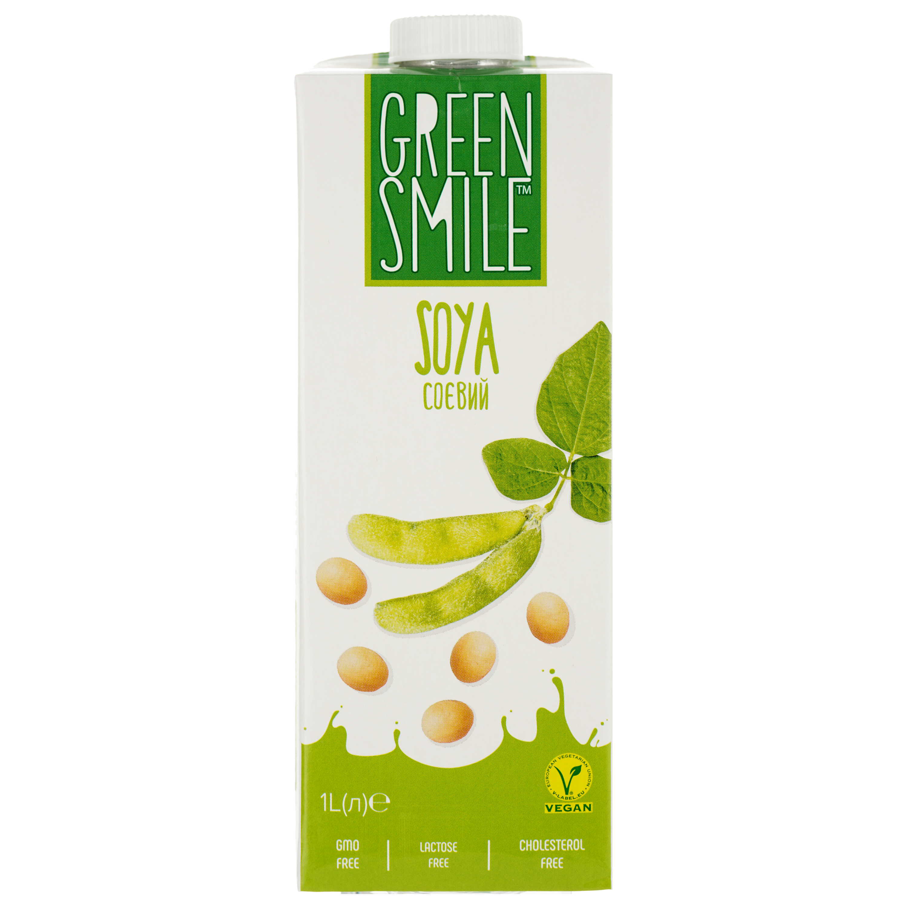 Напиток Green Smile Соевый ультрапастеризованный 2.5% 1 л - фото 1