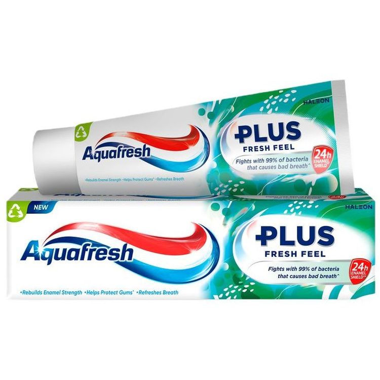 Зубная паста Aquafresh плюс ощутимая свежесть 75 мл - фото 1