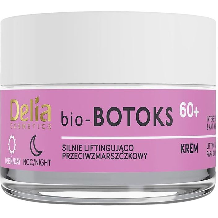 DL bio-BOTOKSКрем для обличчя Delia Cosmetics bio-BOTOKS Intense Lifting And Anti-Wrinkle 60+ 50 мл - фото 2