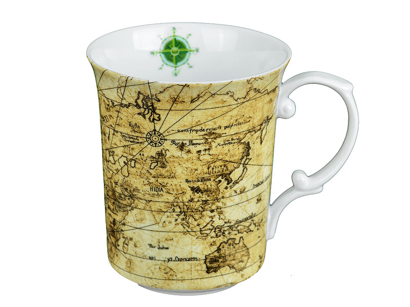 Чашка Lefard Карта Мира, 500 мл (985-046) - фото 1