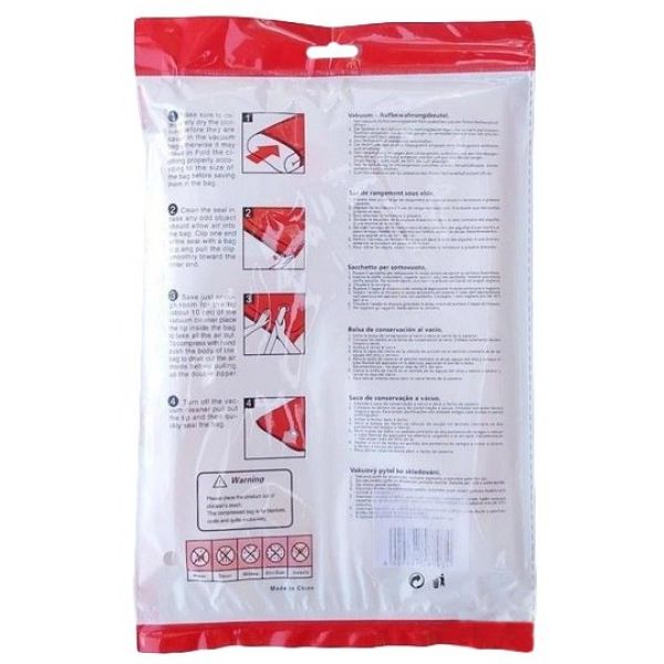 Вакуумный пакет для одежды Stenson R26095 ароматизированный 50х60 см rose (35246) - фото 2