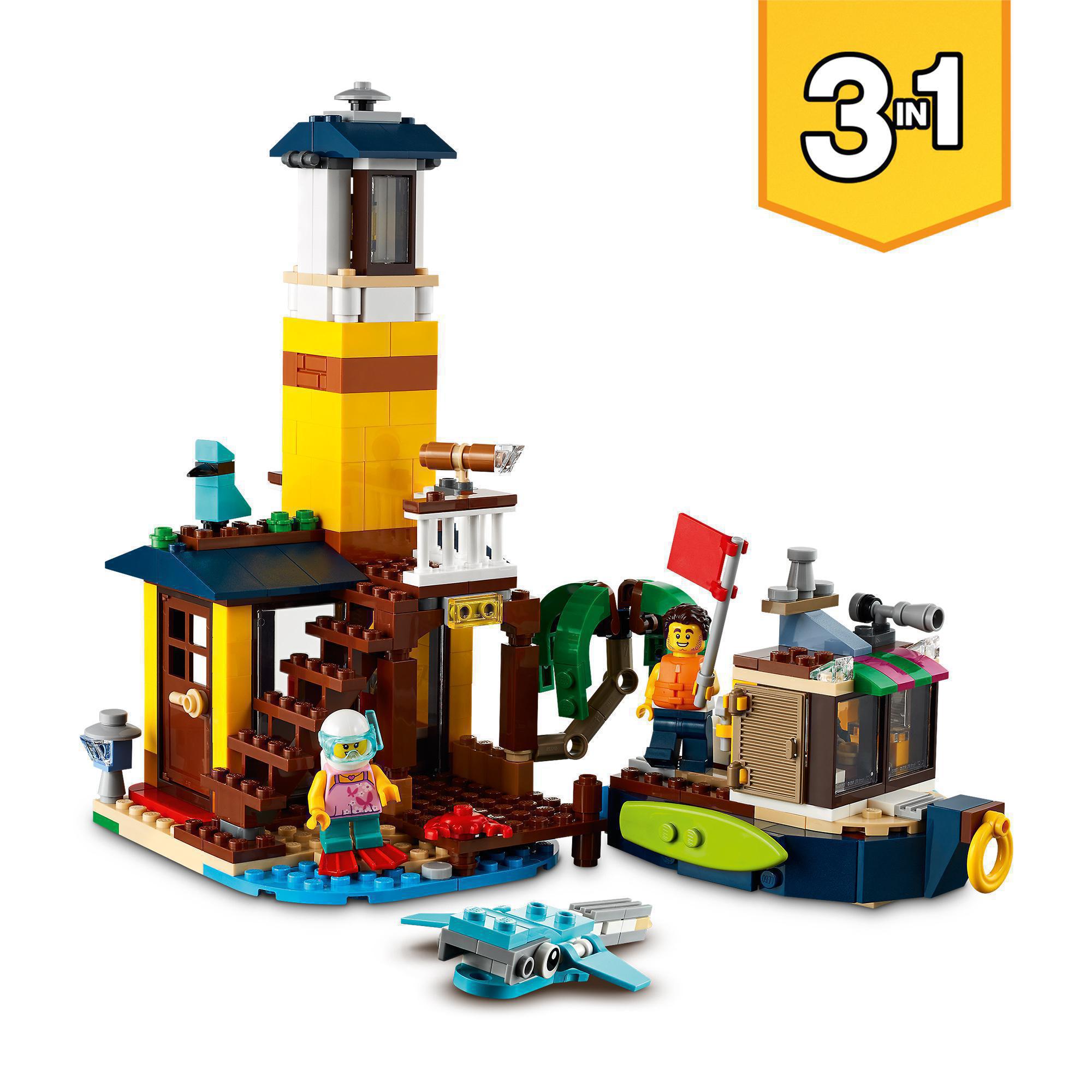 Конструктор LEGO Creator Пляжний будиночок серферів, 564 деталі (31118) - фото 4