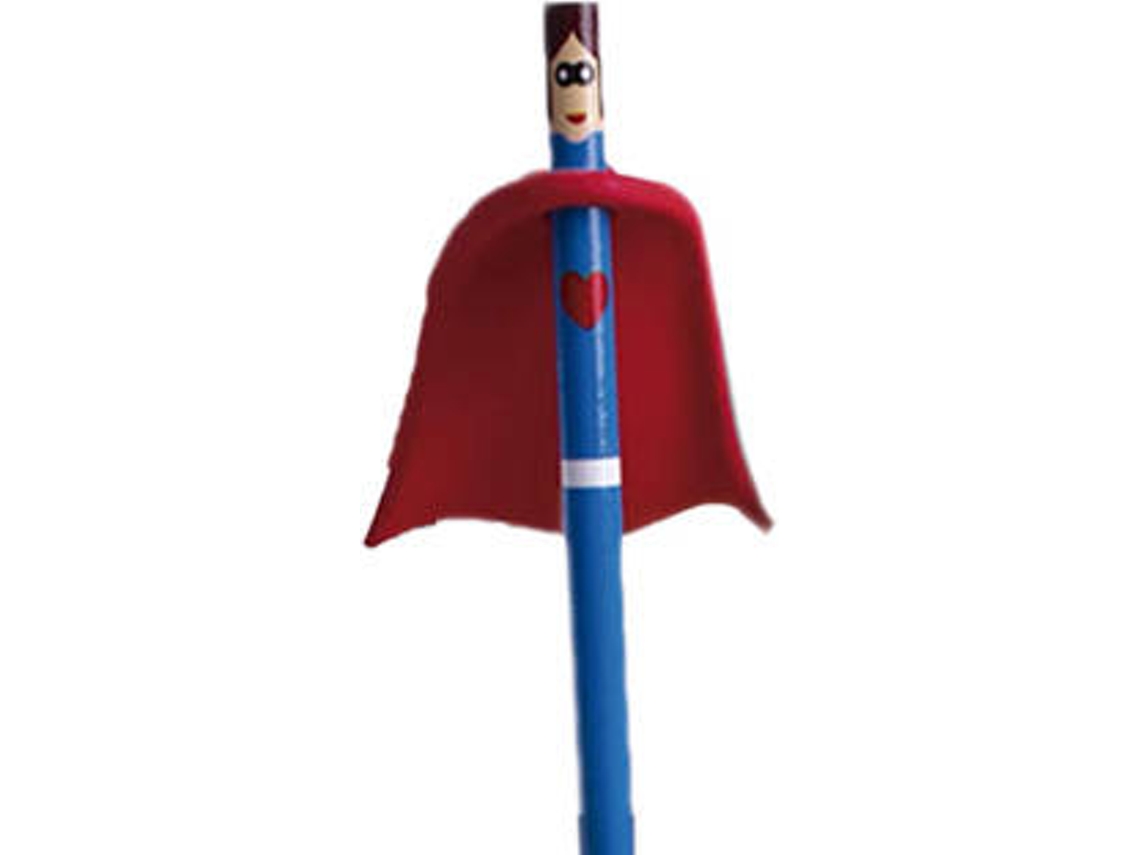 Олівець з гумкою Apli Kids Супергерої, в асортименті, 1 шт. (16670) - фото 1
