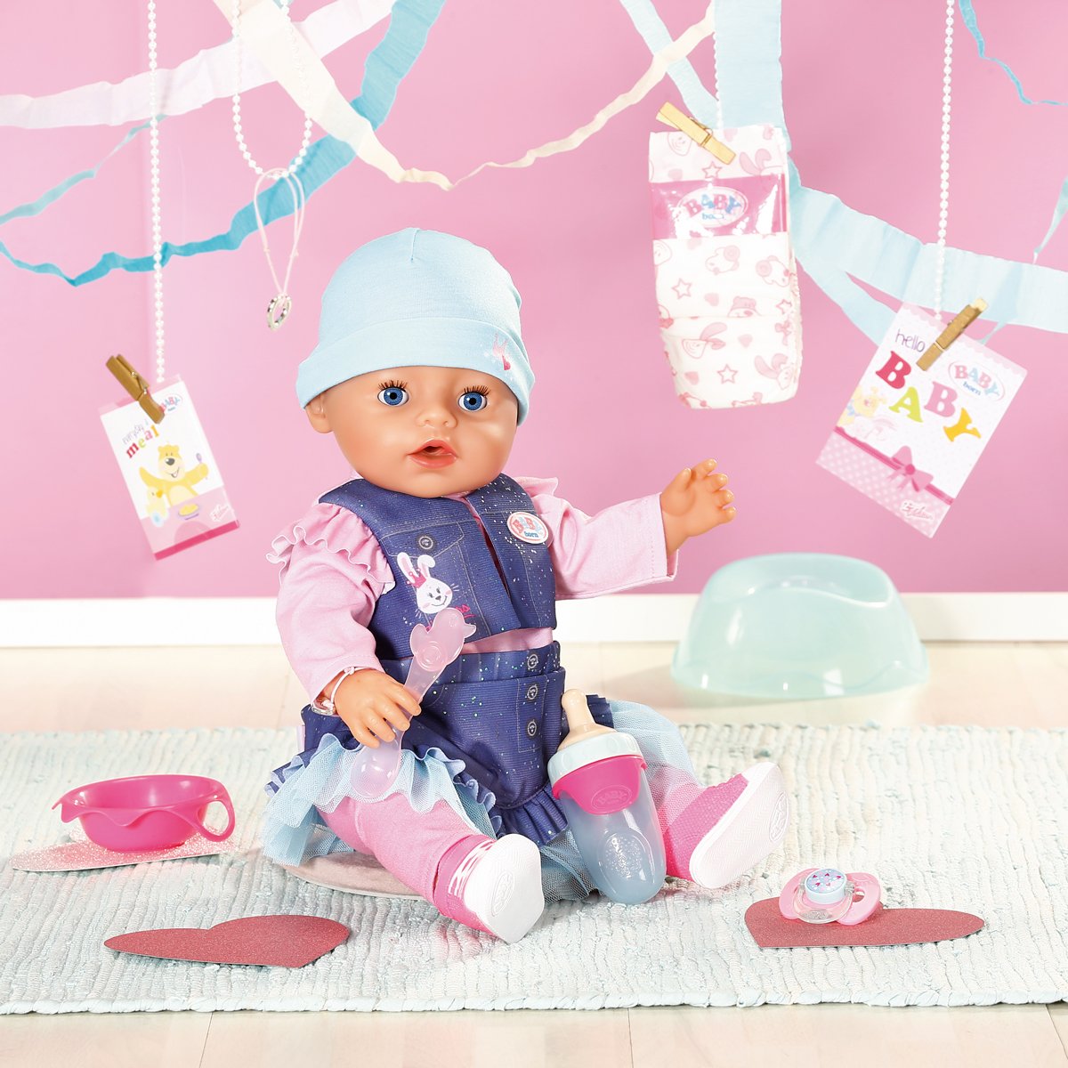 Лялька Baby Born Джинсовий стиль крихітки (836385) - фото 4