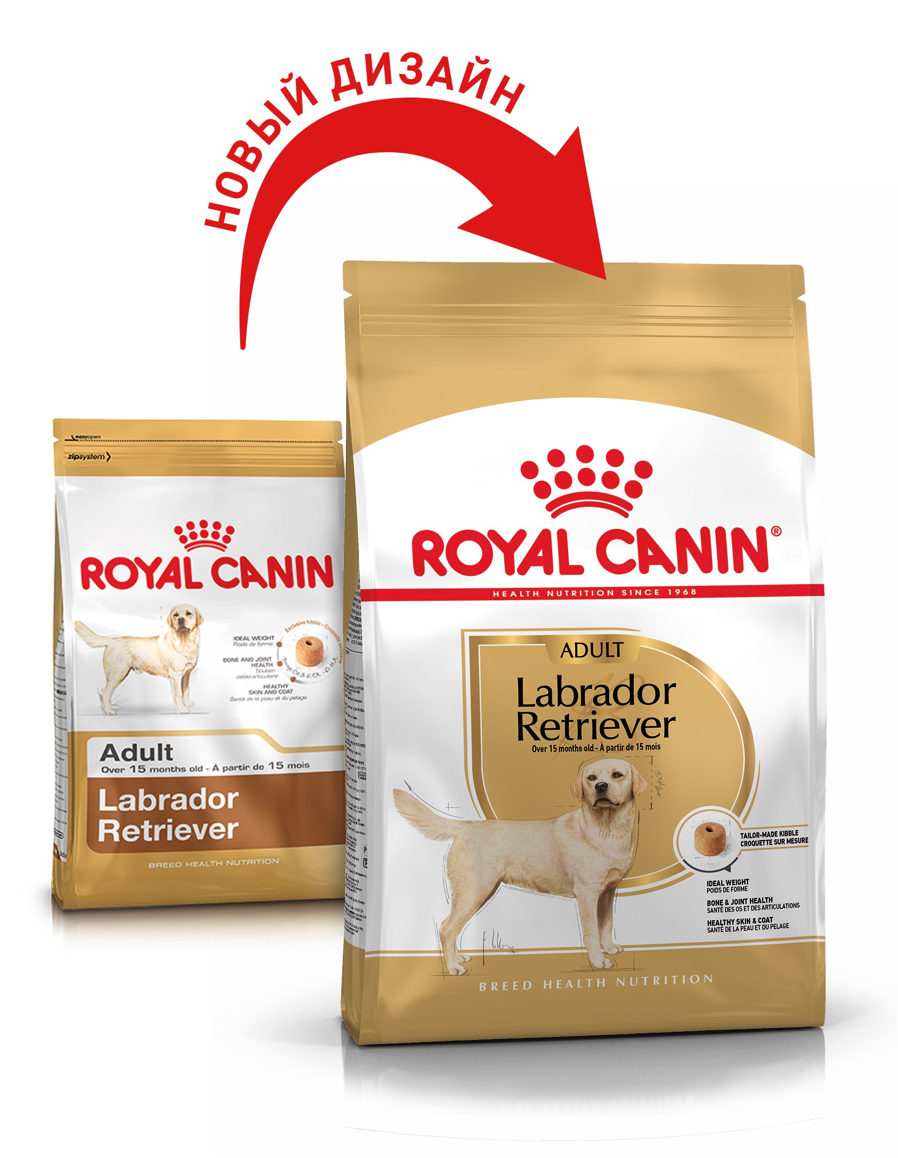 Сухий корм для дорослих собак Royal Canin Labrador Retriever Adult, з м'ясом птиці і рисом, 12 кг - фото 2