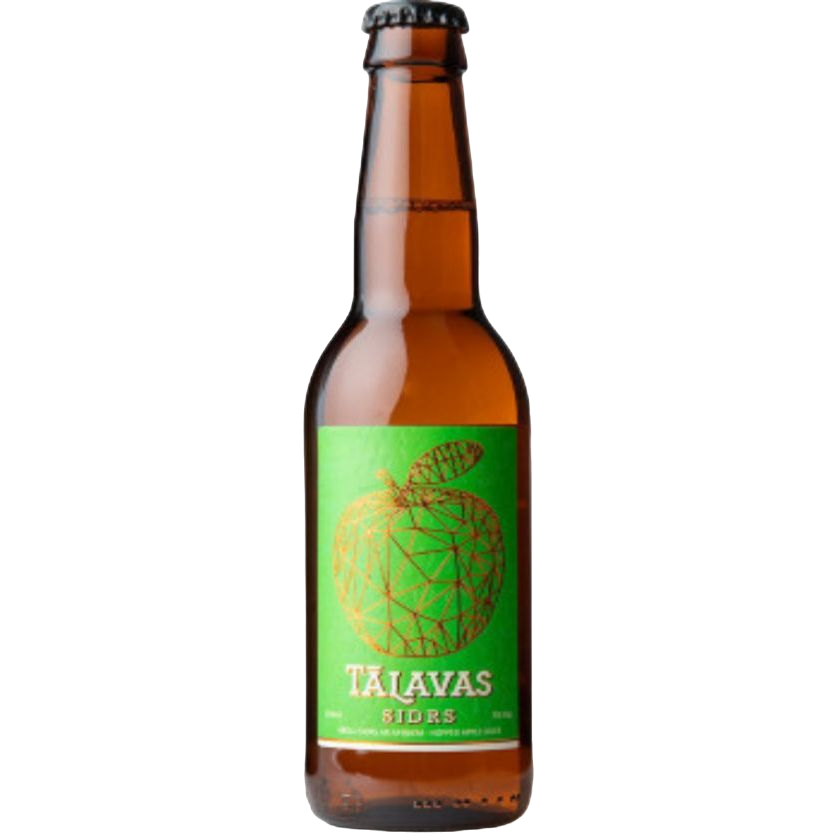 Сидр Talavas Sidrs Apple Cider Semisweet with IPA Hops яблуко напівсолодкий 5% 0.33 л - фото 1