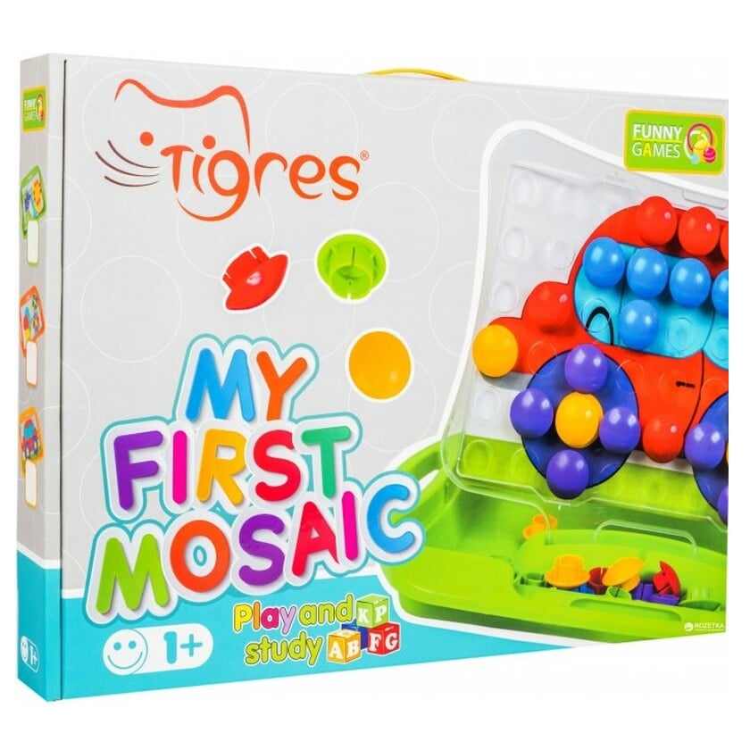 Іграшка Tigres Моя перша мозаїка, зелений (39370 Зеленый) - фото 3