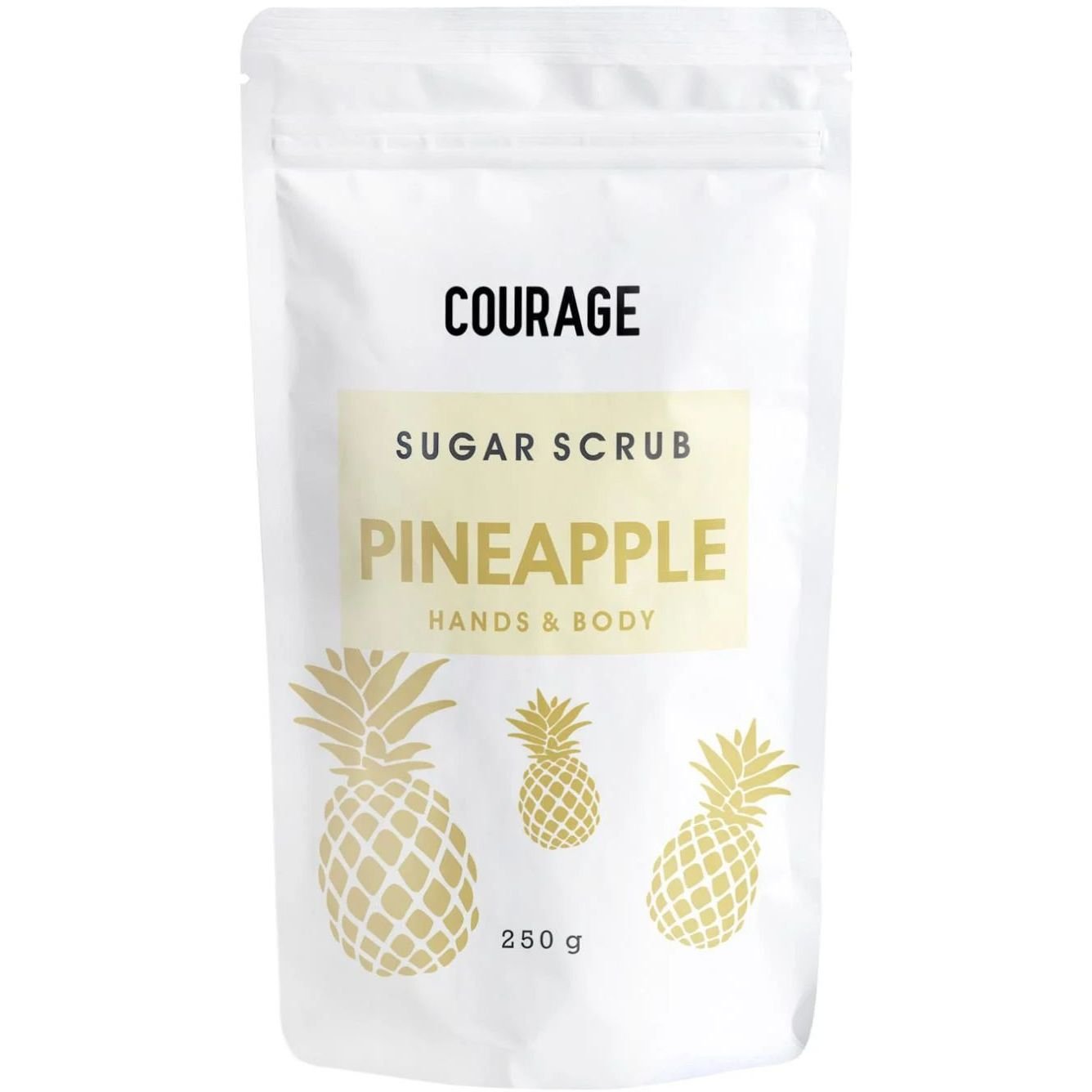 Сахарный скраб для рук и тела Courage Sugar Scrub Pineapple 250 г - фото 1