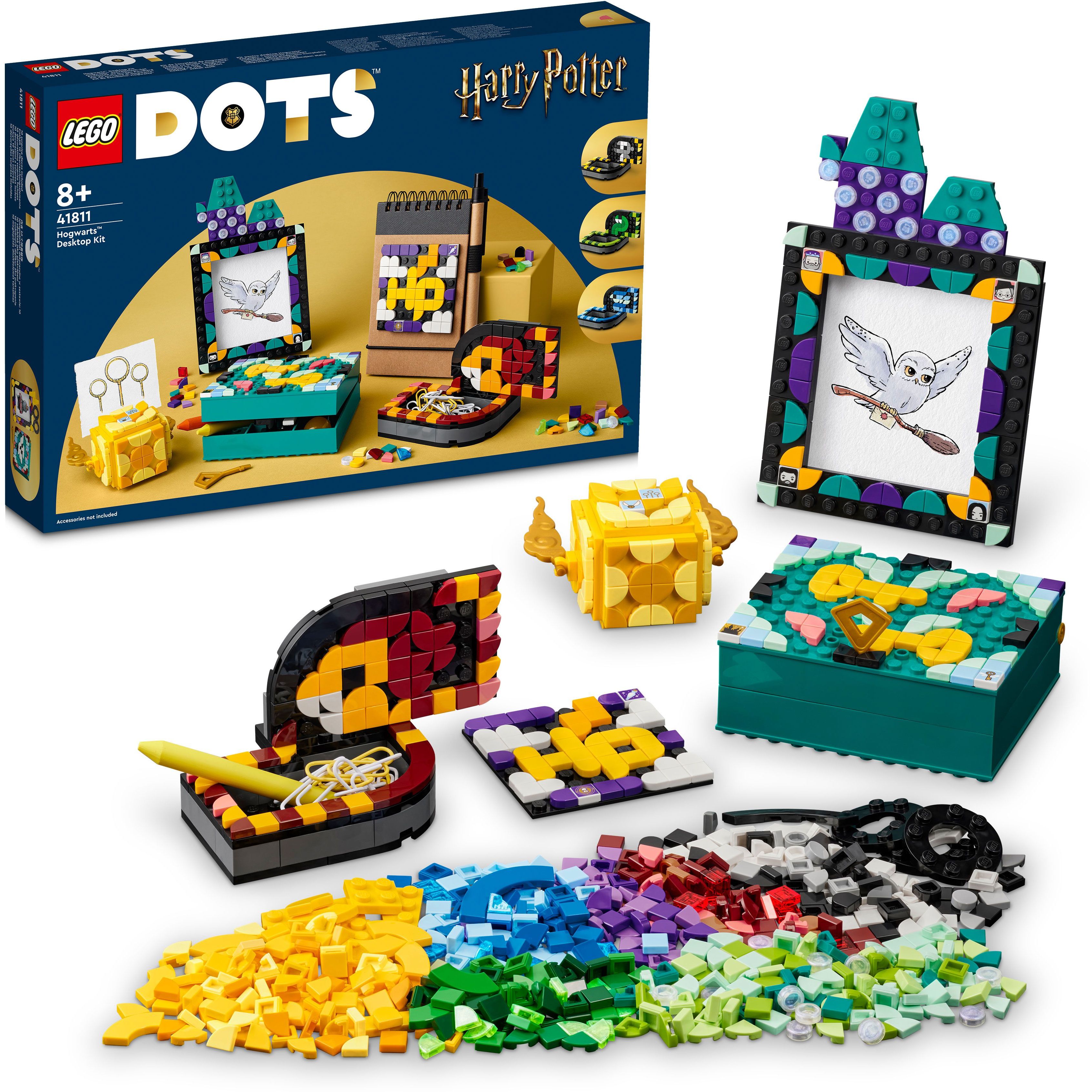 Конструктор LEGO DOTs Хогвартс. Настольный комплект, 856 деталей (41811) - фото 4