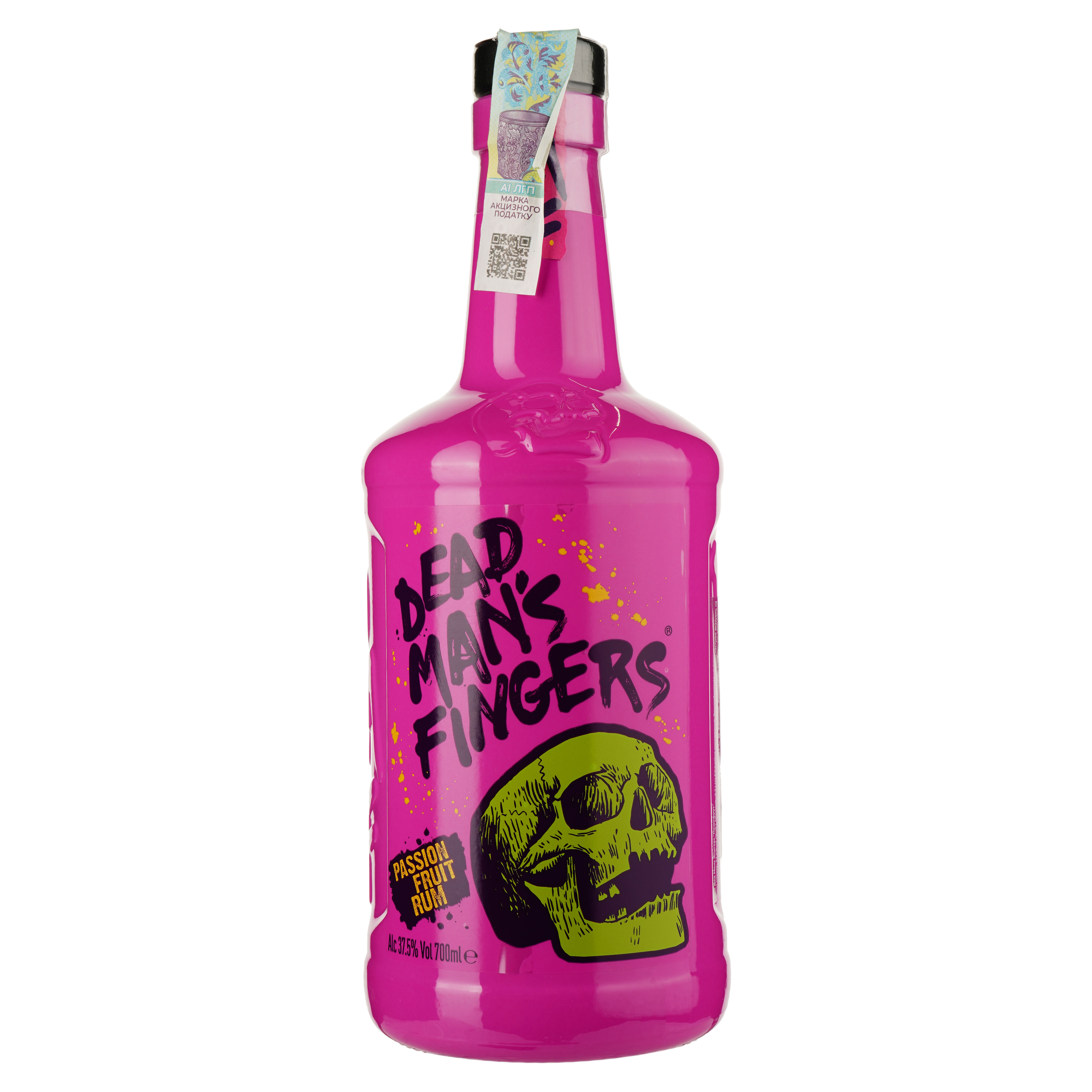 Ром Dead Man’s Fingers Passionfruit, 37,5%, 0,7 л - фото 1