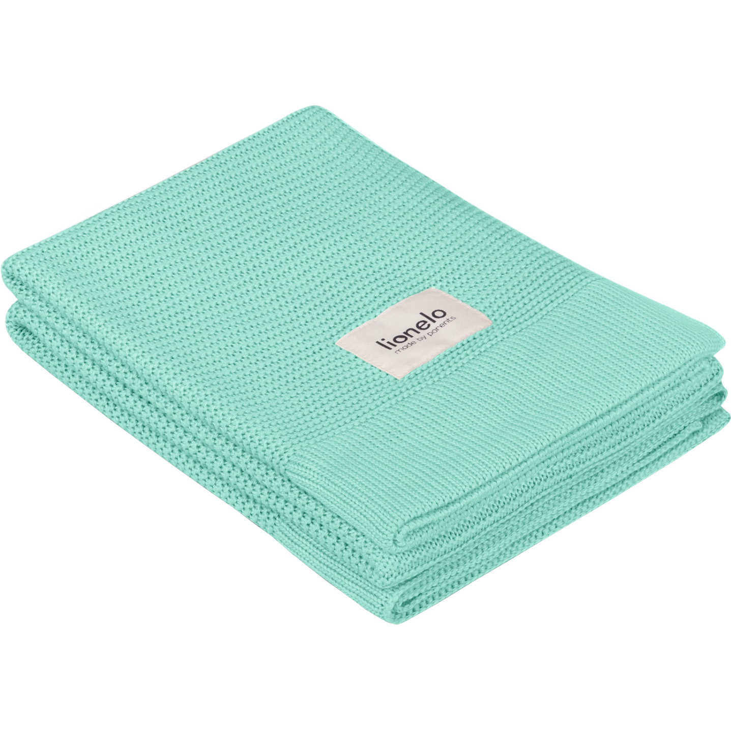 Ковдра Lionelo Bamboo Blanket Green Mint 100х75 см (LO-BAMBOO BLANKET GREEN MINT) - фото 1