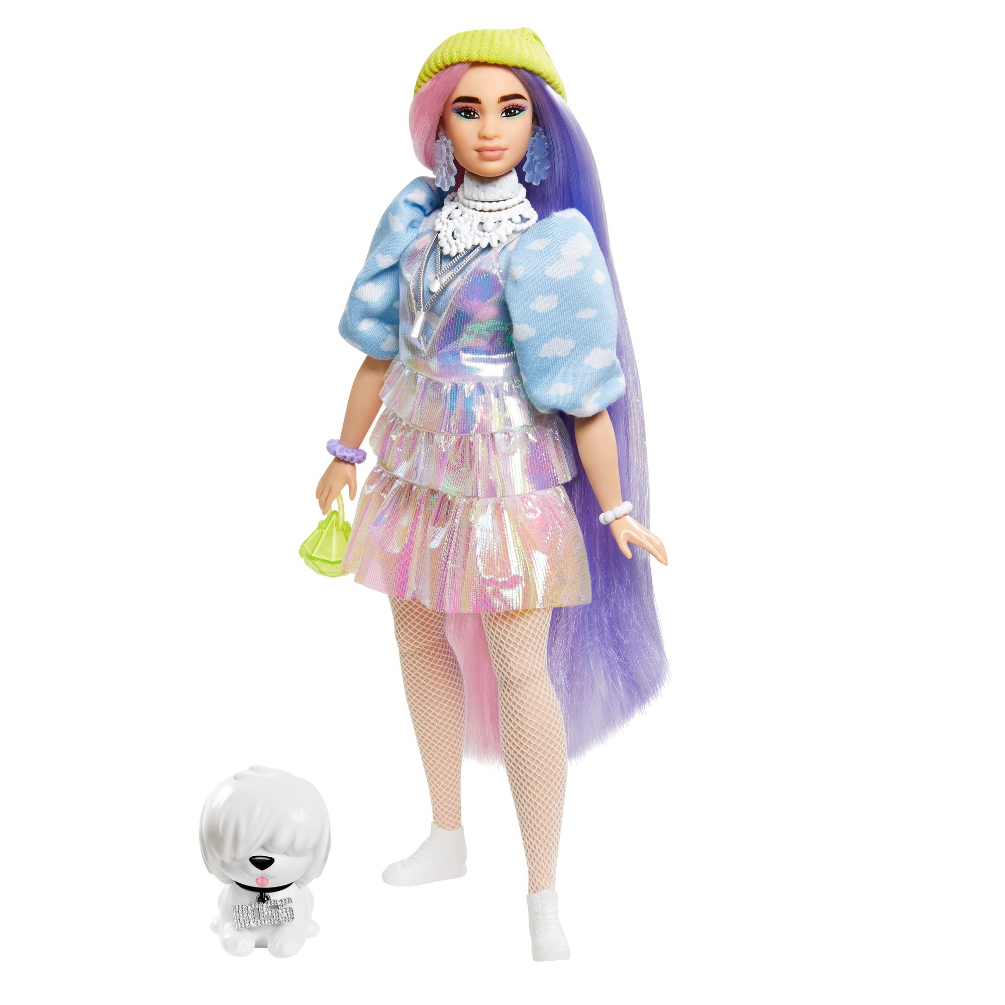 Лялька Barbie Екстра У cалатовій шапочці GVR05 - фото 1