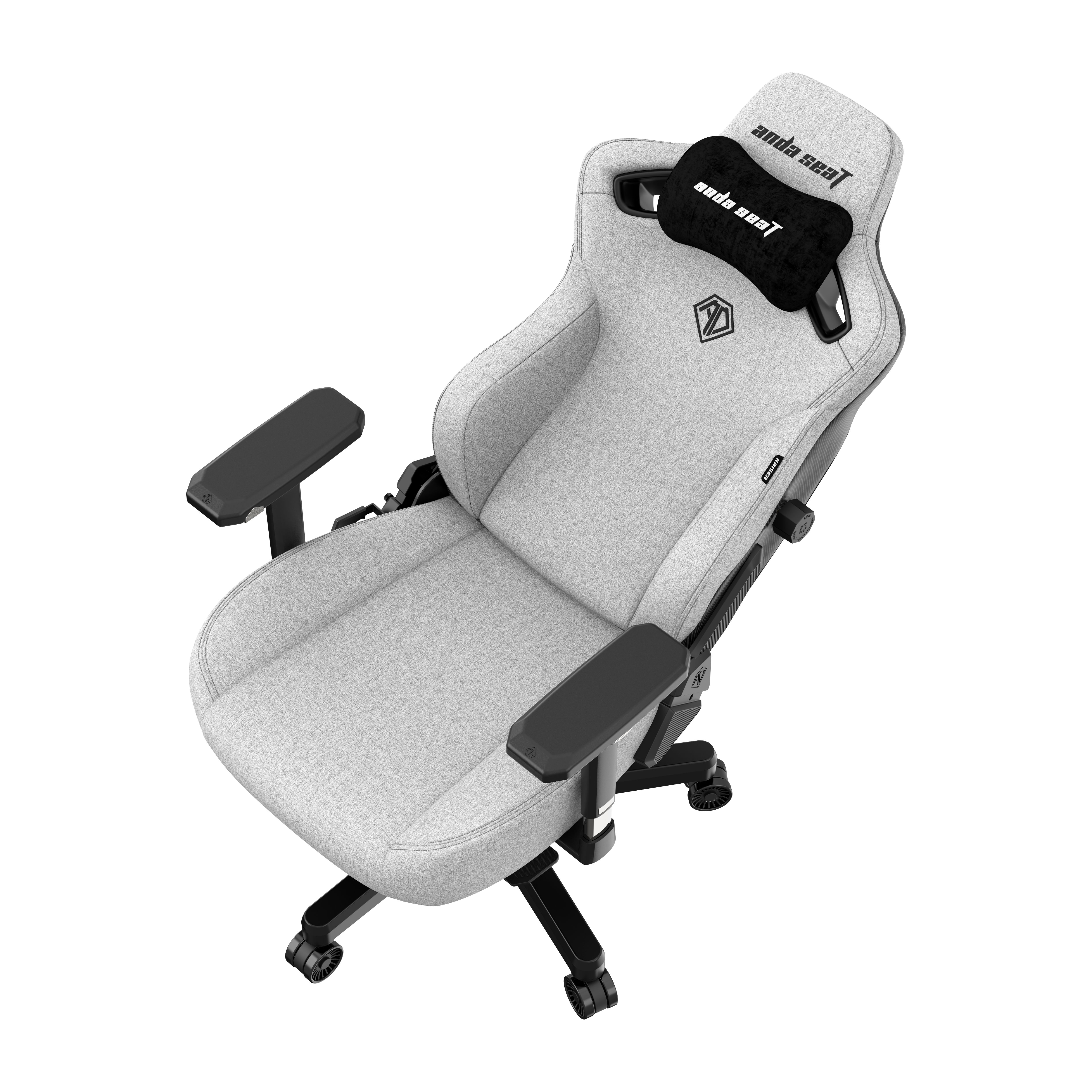 Крісло ігрове Anda Seat Kaiser 3 Size L Grey Fabric (AD12YDC-L-01-G-PV/F) - фото 10