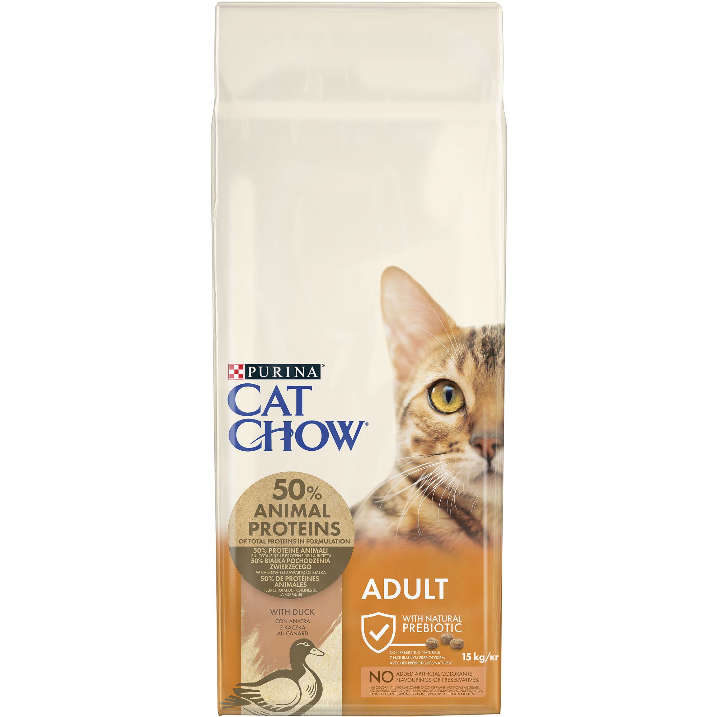 Сухий корм для котів Cat Chow Adult з качкою 15 кг - фото 2