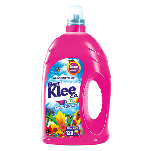 Фото - Пральний порошок Herr Klee Гель для прання , для кольорових речей, 4,305 л  (040-6562)