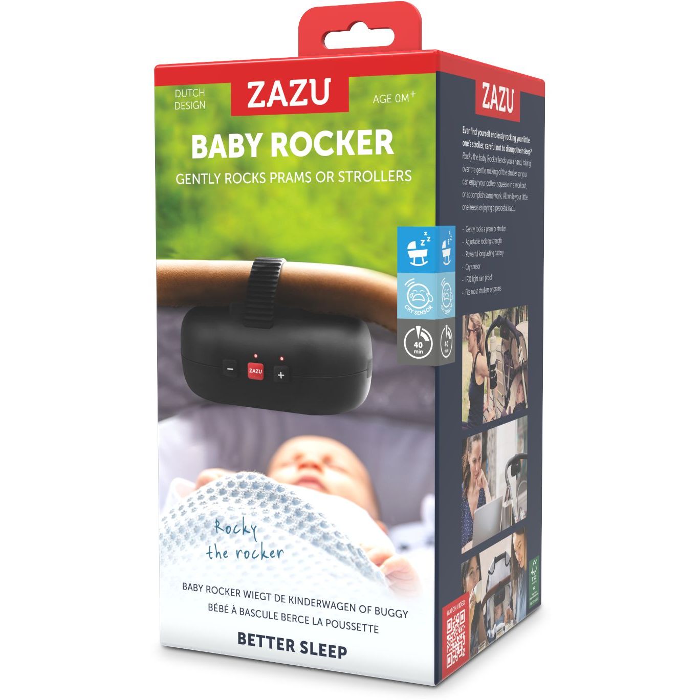 Качалка-укачиватель для коляски Zazu Robby The Rocker - Pram & Stroller Rocker (ZA-ROCKER-01) - фото 2