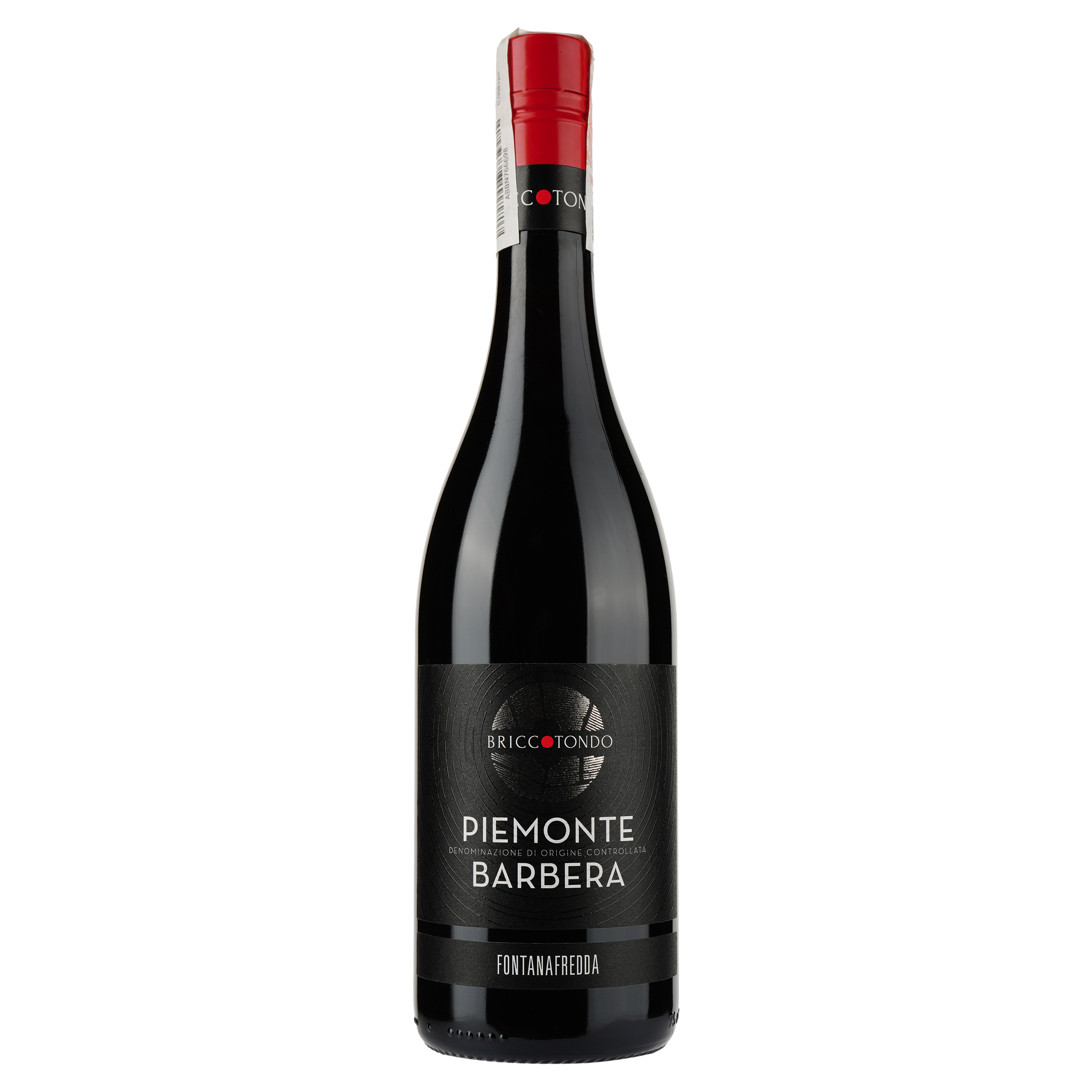 Вино Fontanafredda Briccotondo Barbera, красное, сухое, 0,75 л - фото 1