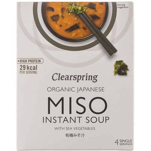 Суміш Clearspring для приготування Місо супу з морськими водоростями 40 г (4 шт. х 10 г) - фото 1
