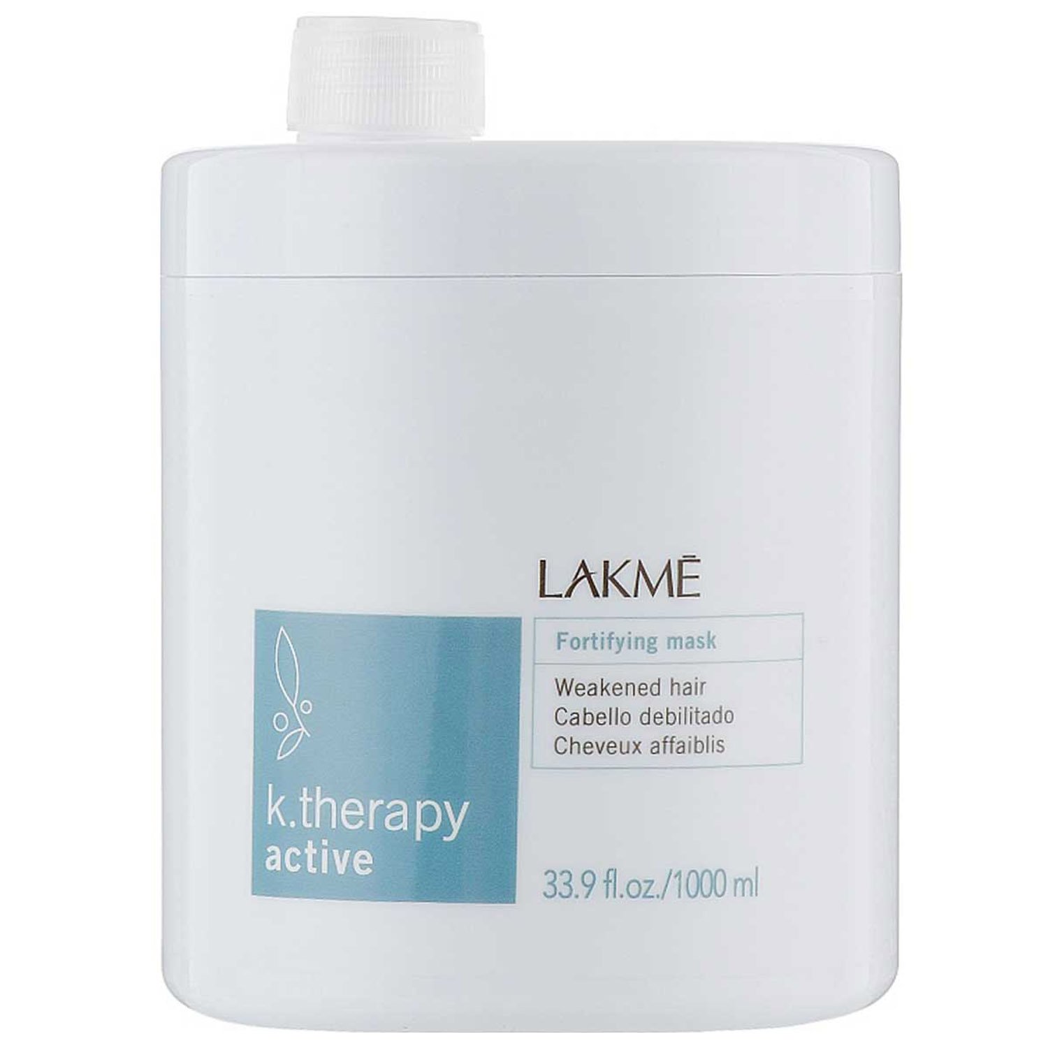 Маска для волос Lakme K.Therapy Active Fortifying Mask, укрепляющая, 1000 мл - фото 1