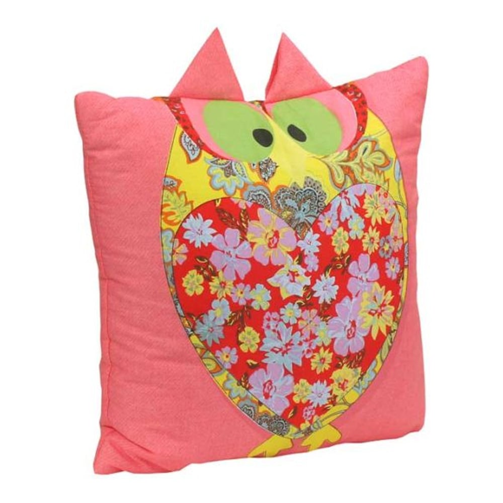 Подушка Руно Owl декоративна, 40х40 см, рожевий (311Owl) - фото 1