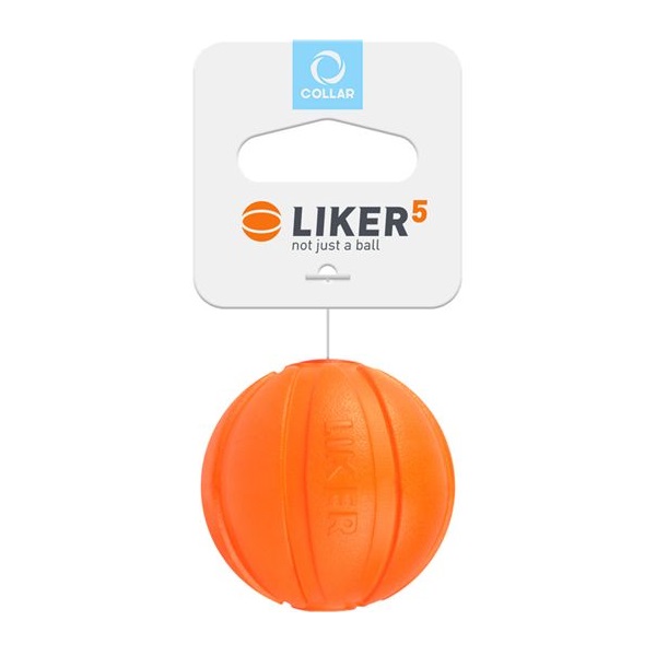 М'ячик Liker 5, 5 см, помаранчевий (6298) - фото 1