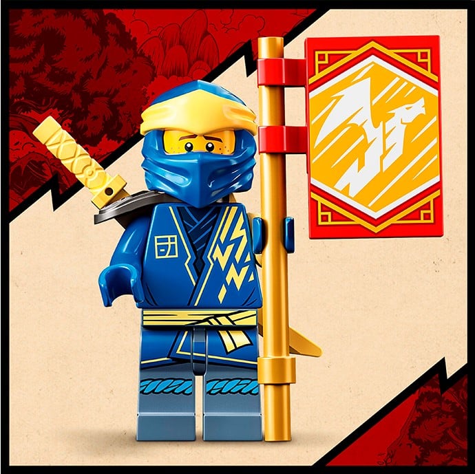 Конструктор LEGO Ninjago Грозовий дракон ЕВО Джея, 140 деталей (71760) - фото 7