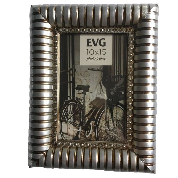 Фоторамка EVG Fresh 2109-4 Silver, 10X15 см (FRESH 10X15 2109-4 Silver) - фото 1