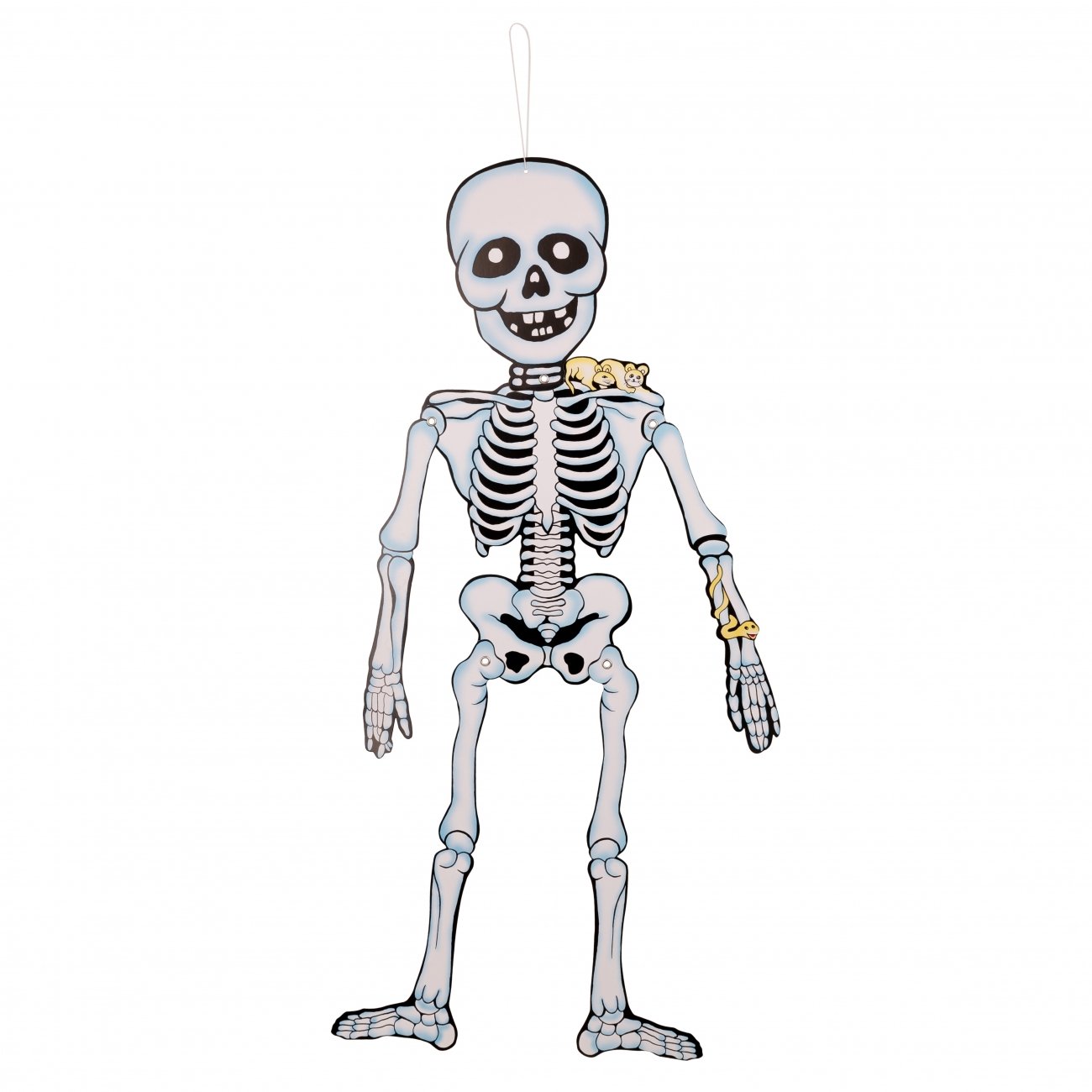 Декор Yes! Fun Halloween Скелет картонный, 60 см (974322) - фото 2