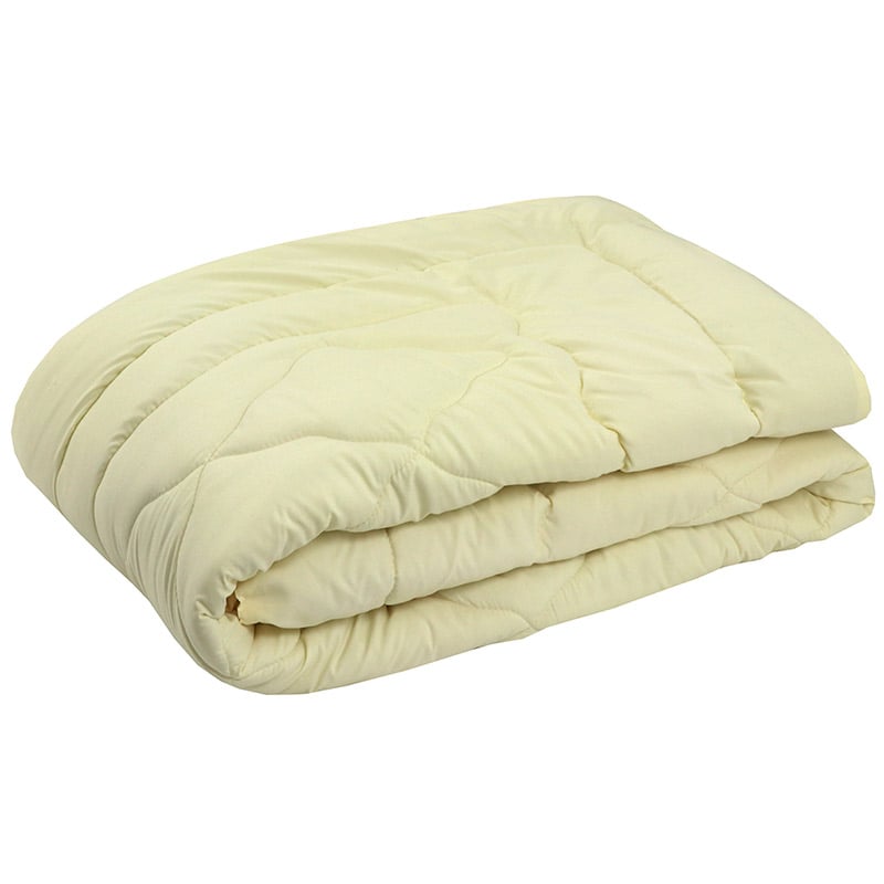 Одеяло шерстяное Руно, евростандарт, 220х200 см, молочный (322.52ШУ_Молочний) - фото 1