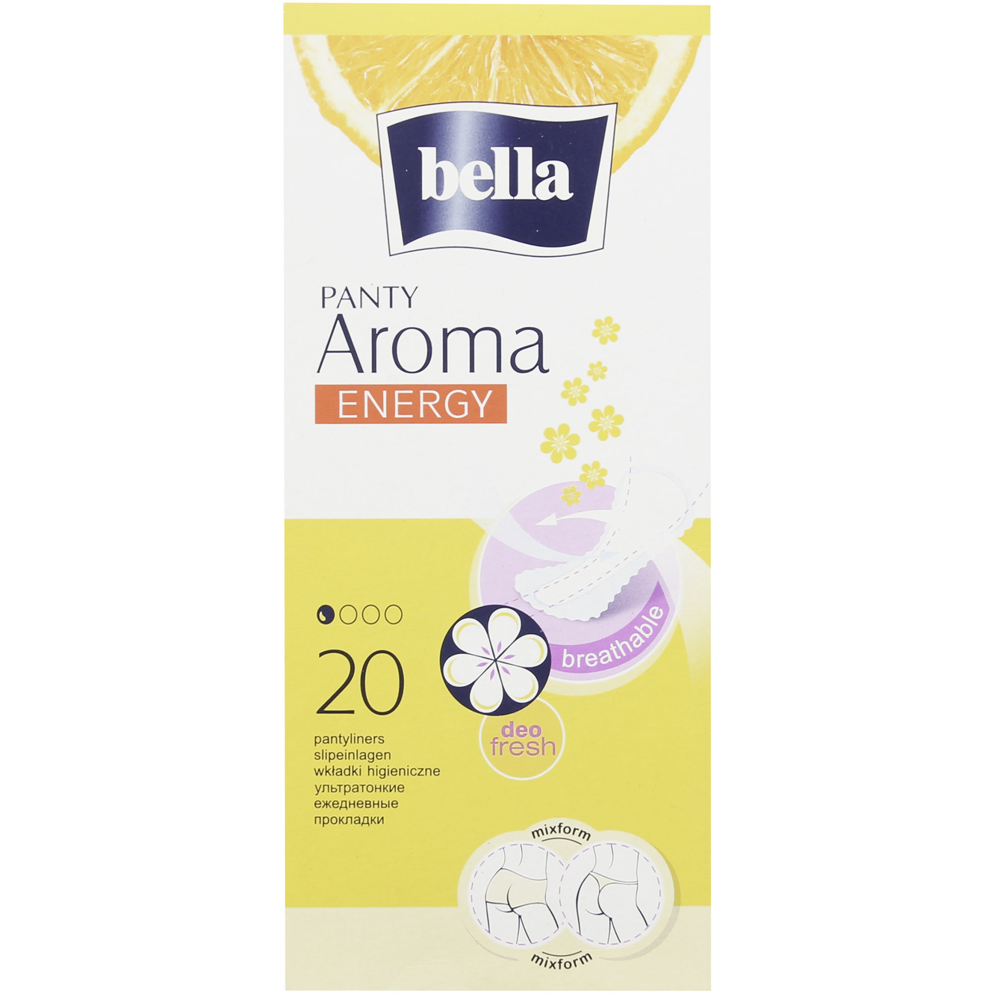 Ежедневные прокладки Bella Panty Aroma Energy 20 шт. - фото 2