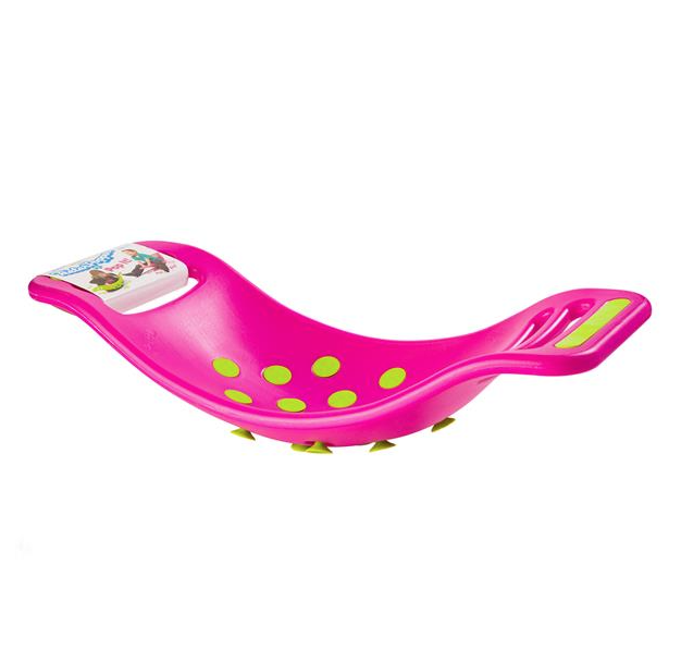Дошка балансир на присосках Fat Brain Toys Teeter Popper Pink, рожевий (F0953ML) - фото 1
