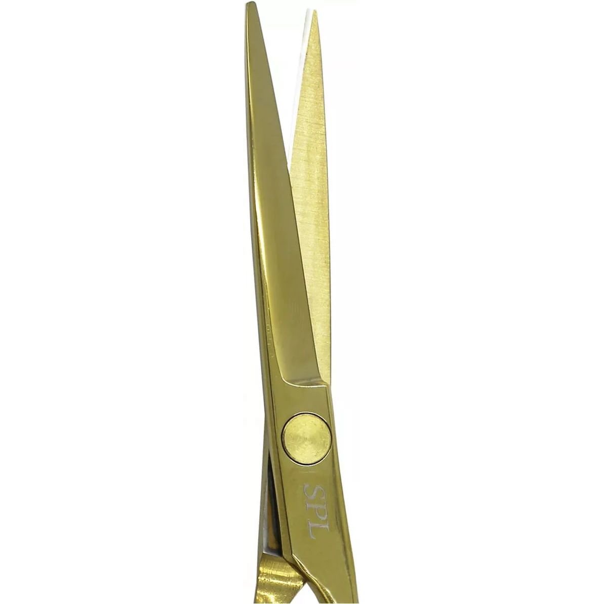 Ножиці перукарські SPL, 5.5 дюймів, жовті - фото 4