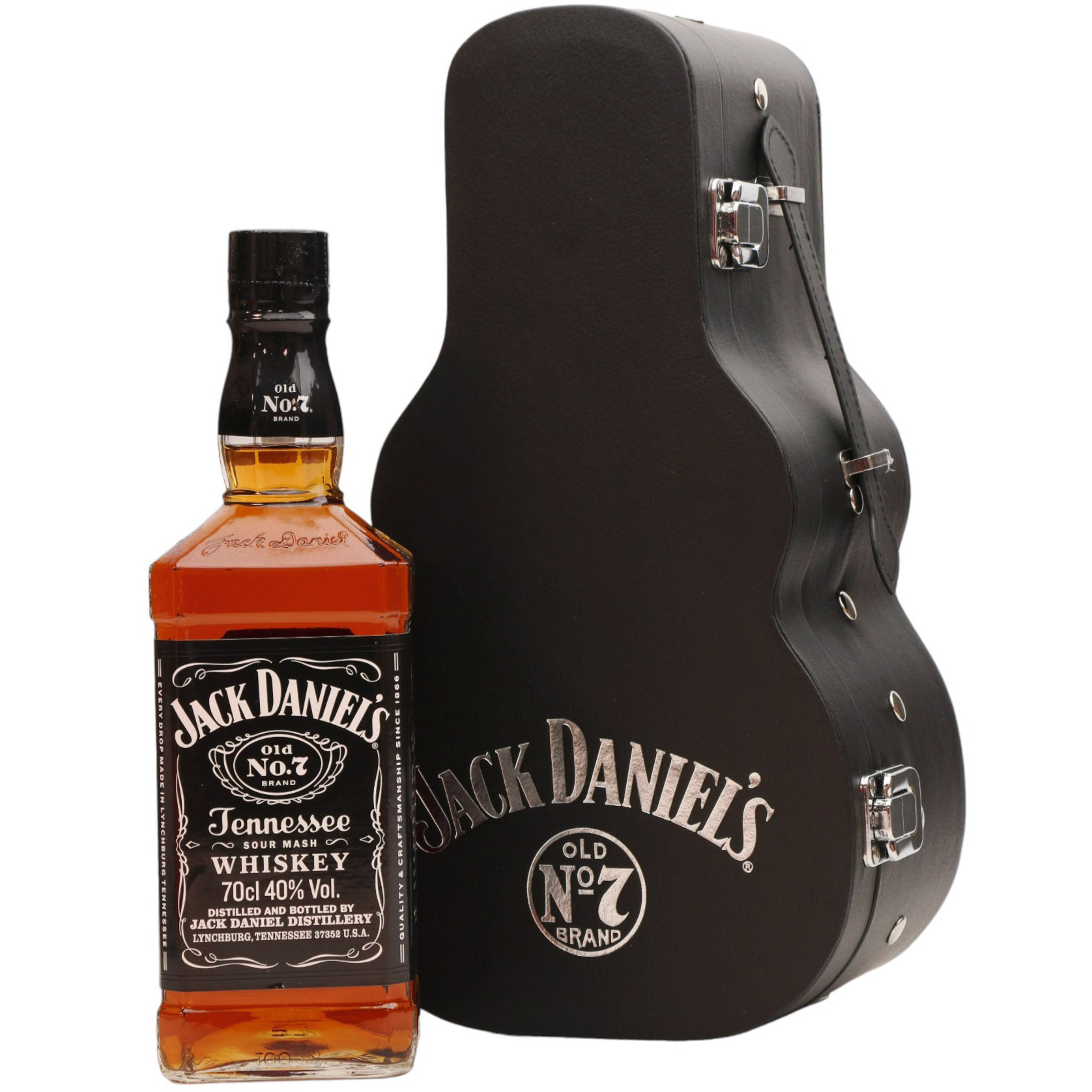 Віскі Jack Daniel's Tennessee Old No.7 40% 0.7 л у футлярі гітари - фото 1