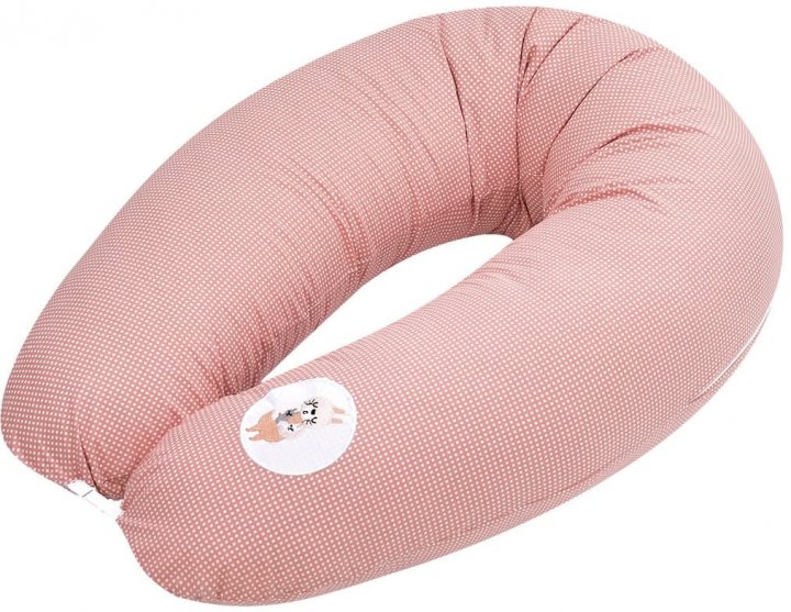 Подушка для беременных и кормления Papaella, 170х30 см, пудровый (8-33266) - фото 1