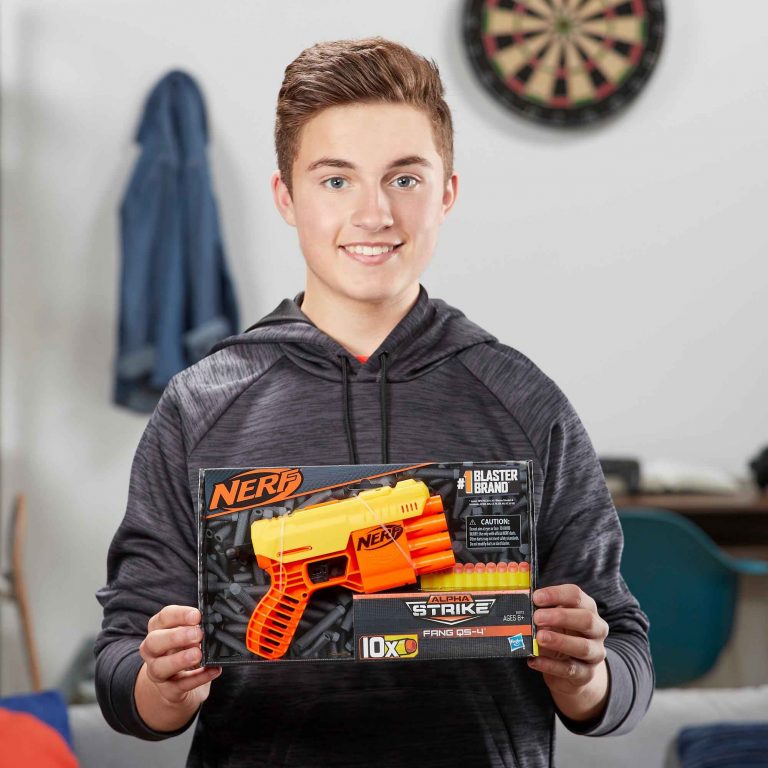 Бластер Hasbro Nerf Alpha Strike Fang Qs-4 (E6973) - фото 4