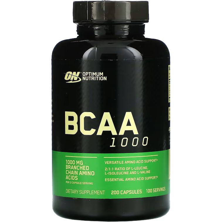 Амінокислота Optimum Nutrition BCAA 1000, 200 капсул - фото 1