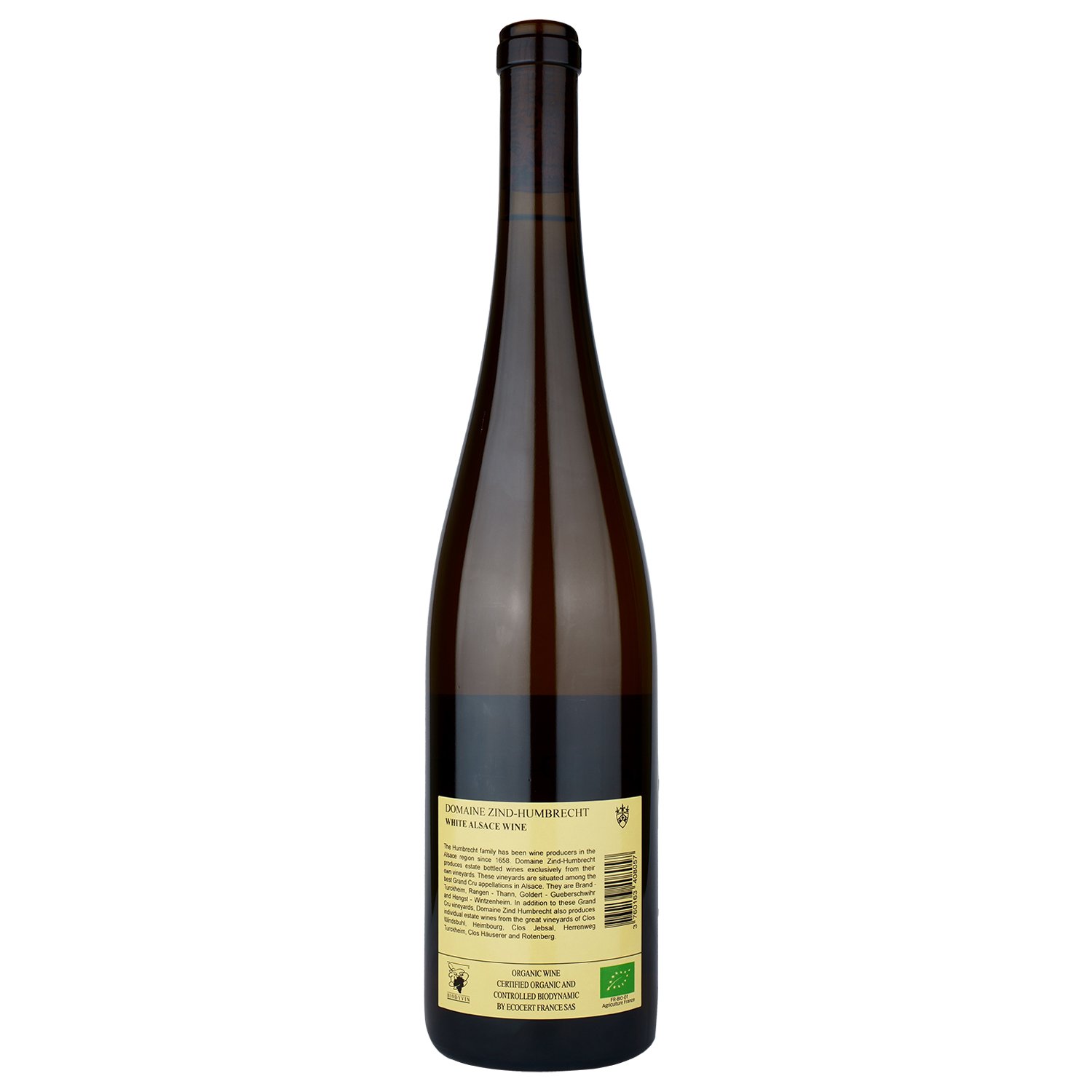 Вино Zind-Humbrecht Riesling Roche Roulee 2019, біле, сухе, 0,75 л (R4904) - фото 2