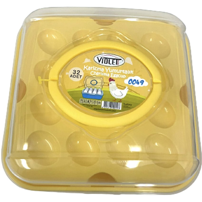 Контейнер для яєць Violet House 0049 Sari, 32 шт., жовтий (0049 SARI д/яєць 32) - фото 3