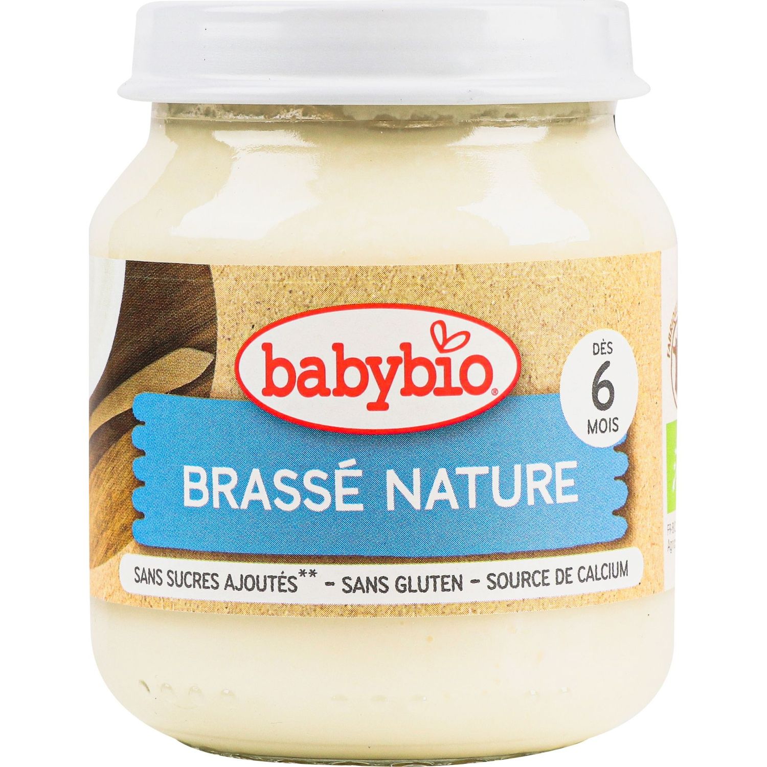 Фото - Дитяче харчування Babybio Органічний пудинг  з ферментованого молока без цукру 130 г 