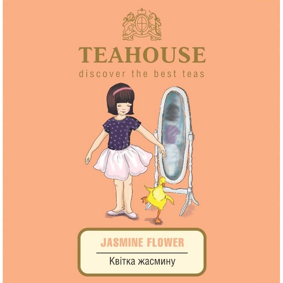 Чай зеленый Teahouse цветок Жасмину, 50 г (20 шт. х 2 г) - фото 1
