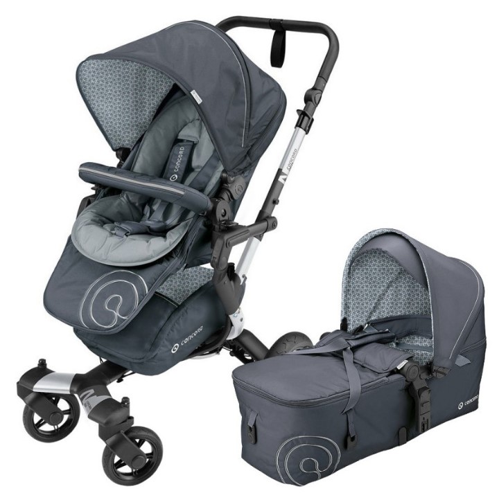 Універсальна коляска Concord Neo Baby Set 2в1, сірий (NESC0984) - фото 2