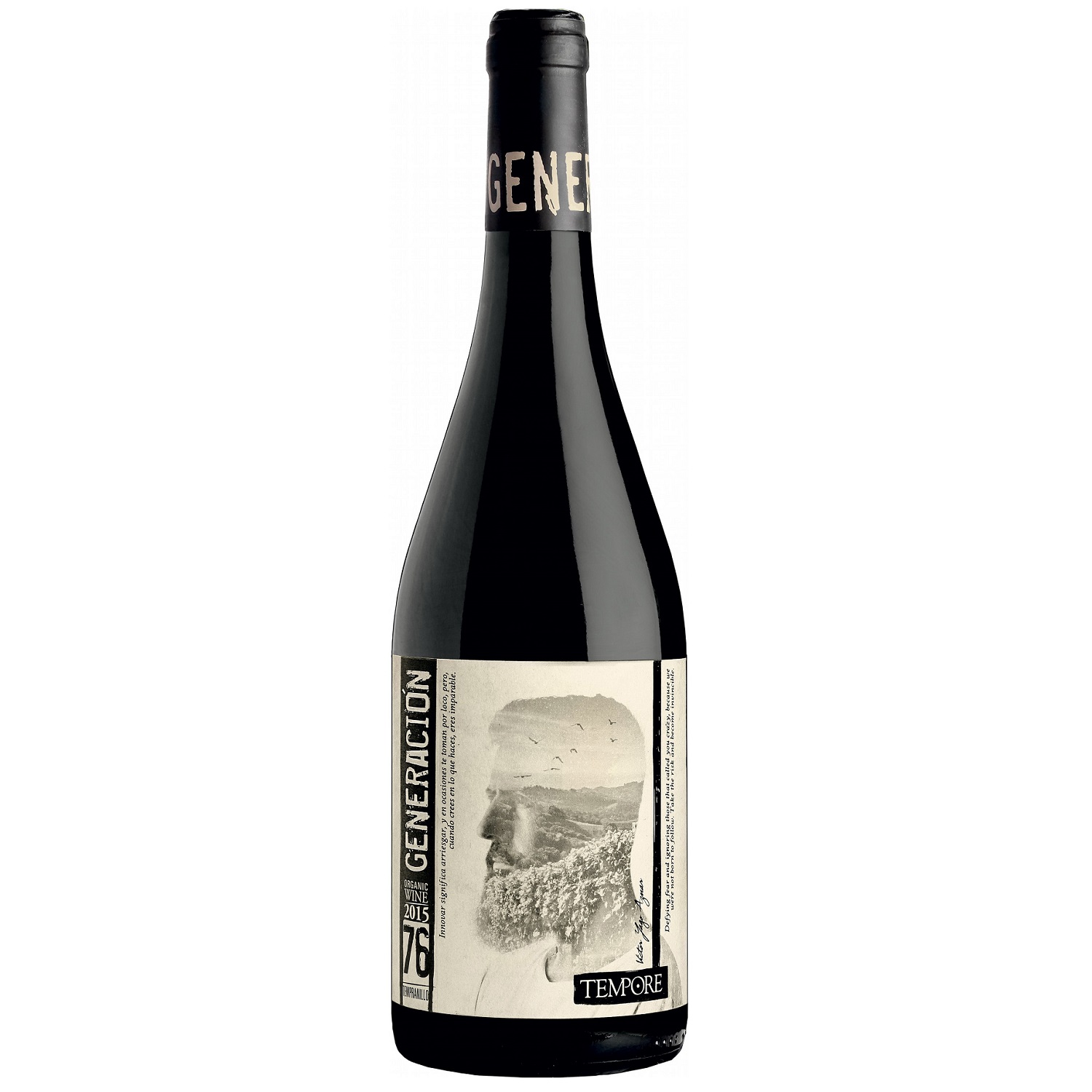 Вино Tempore Generacion, сухе, червоне, 13,5%, 0,75 л (ALR13236) - фото 1