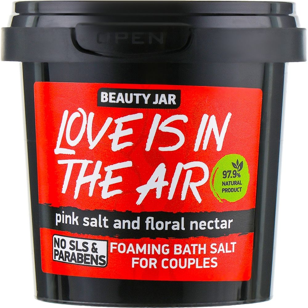 Сіль для ванни Beauty Jar Love Is In The Air 200 г - фото 1