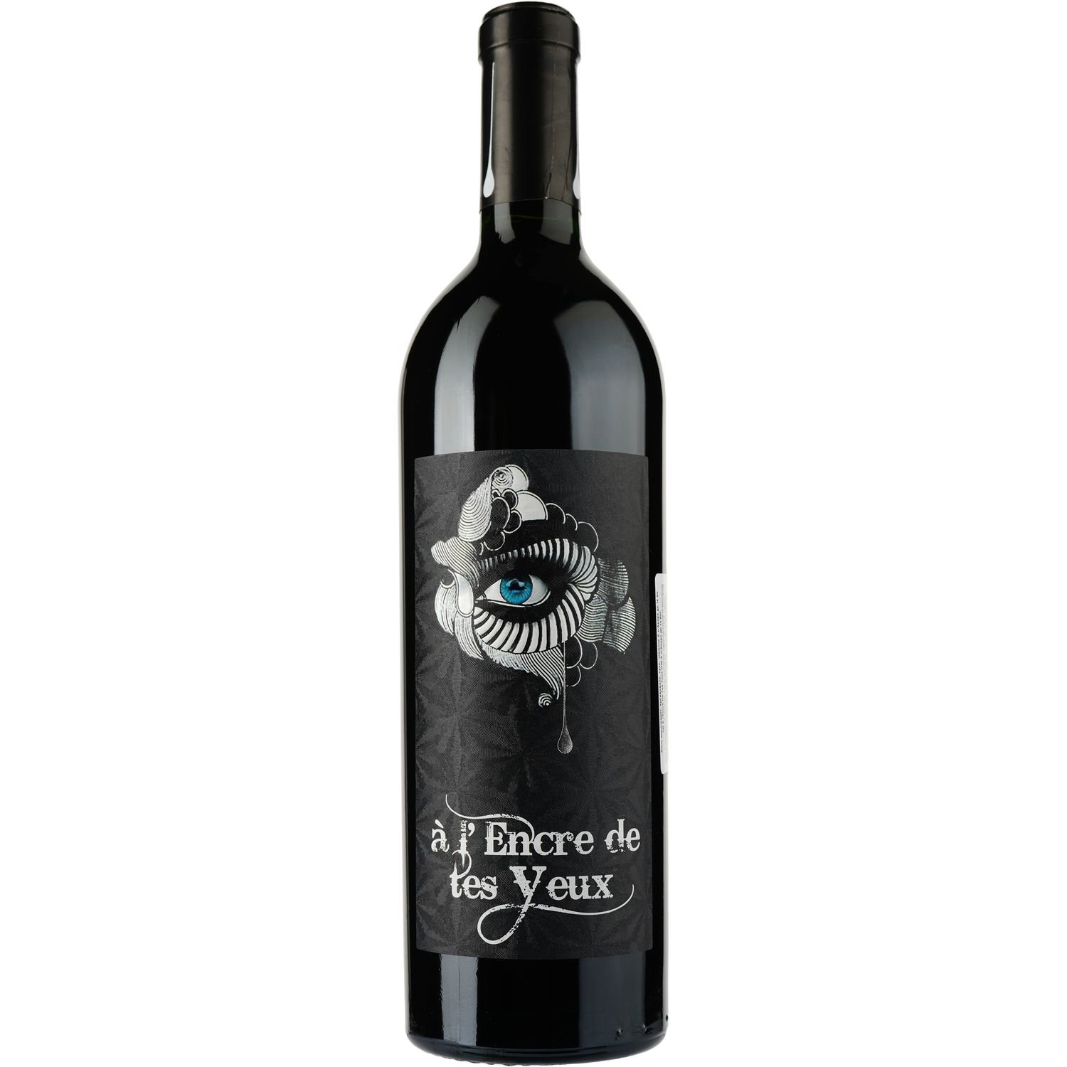 Вино A l'Encre De Tes Yeux VDT, червоне, сухе, 0,75 л - фото 1