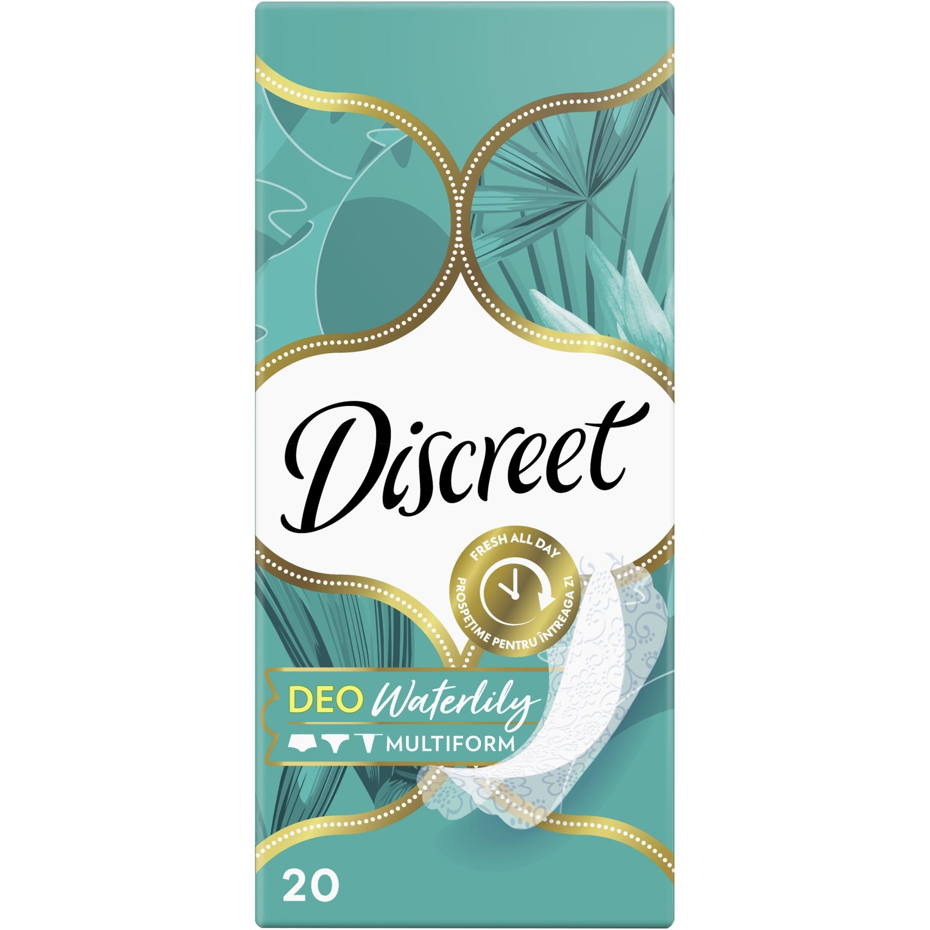 Ежедневные прокладки Discreet Deo Waterlily Multiform 20 шт. - фото 2