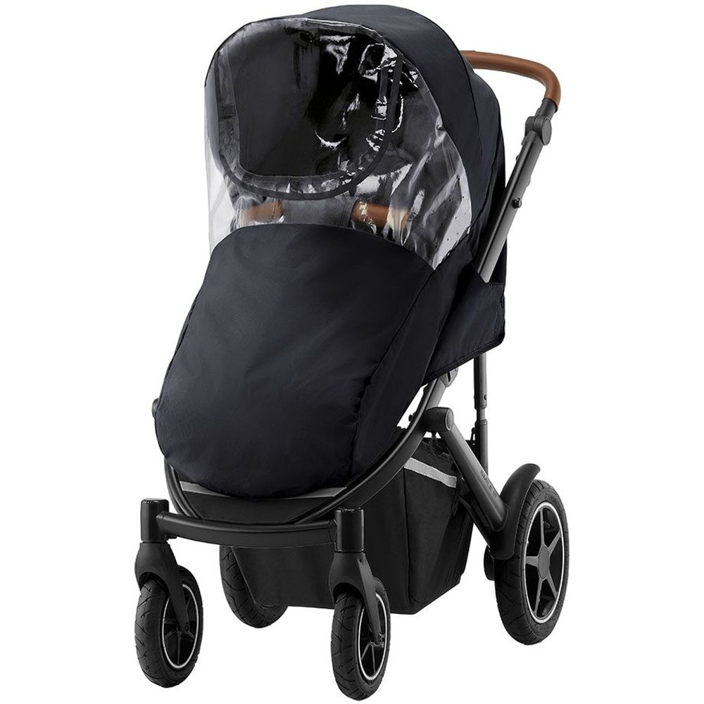 Дождевик для прогулочного блока коляски Britax Romer Smile III, черный (2000033157) - фото 1