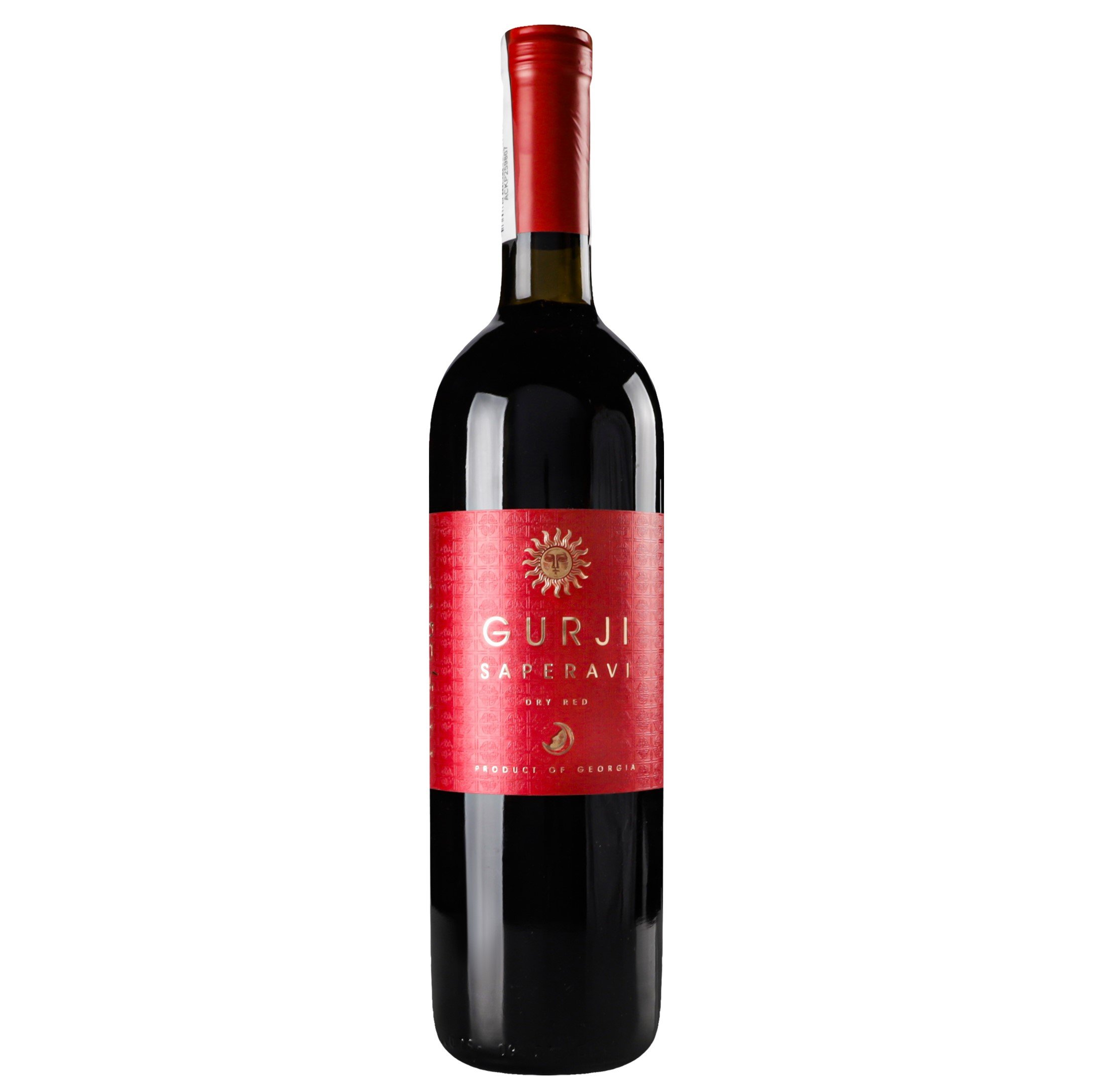 Вино Gurji Саперави, красное, сухое, 13%, 0,75 л (705297) - фото 1