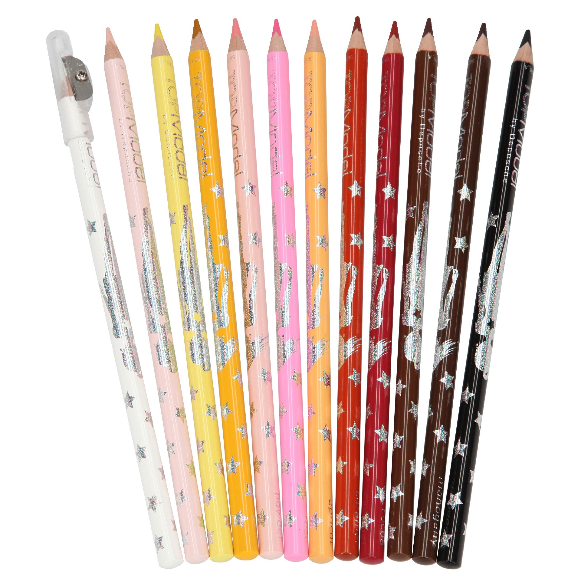 Набор цветных карандашей Motto A/S Лицо и волосы Top Model (45678) - фото 2
